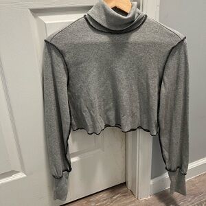 Crop top turtle neck